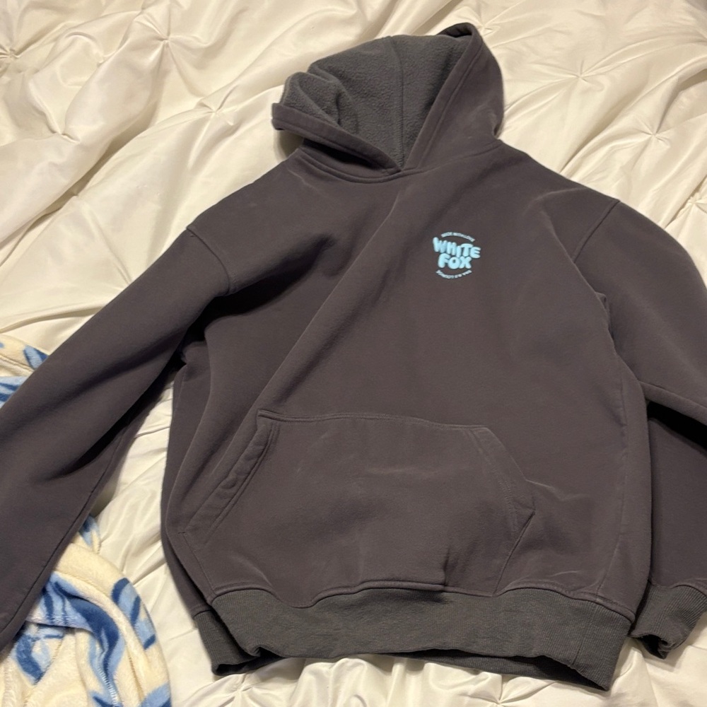 White Fox Boutique Charcoal Hoodie